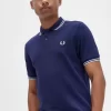 Polo graphique au dos pour homme