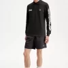 Polo graphique à manches longues Noongoons pour homme
