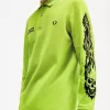 Polo graphique à manches longues Noongoons pour homme