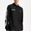 Polo graphique à manches longues Noongoons pour homme