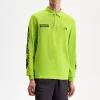 Polo graphique à manches longues Noongoons pour homme