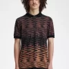 Polo graphique Wave pour homme