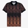 Polo graphique Wave pour homme