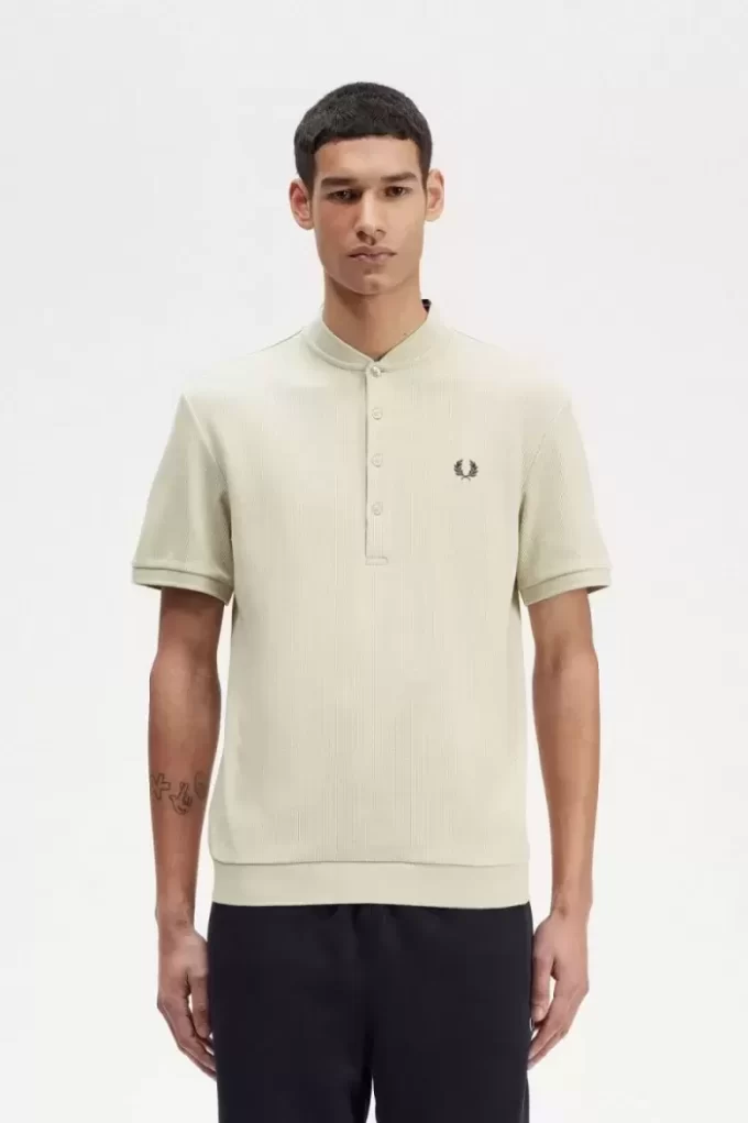 Polo Henley pour homme