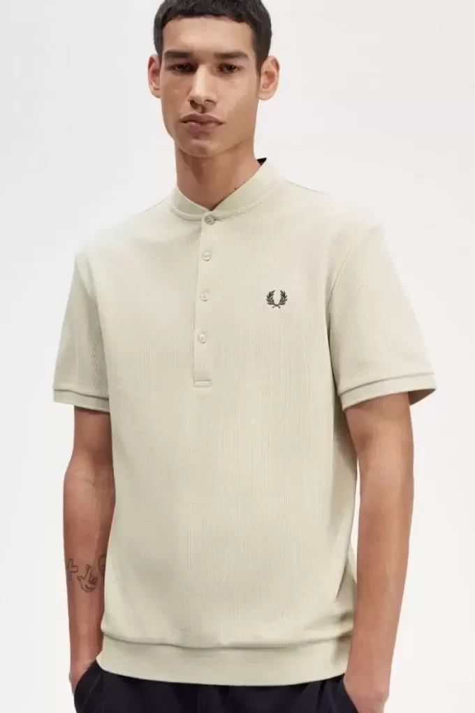 Polo Henley pour homme