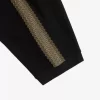 Polo homme à bandes en nid d&rsquo;abeille