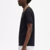 Polo homme à col contrasté