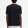 Polo homme à col contrasté