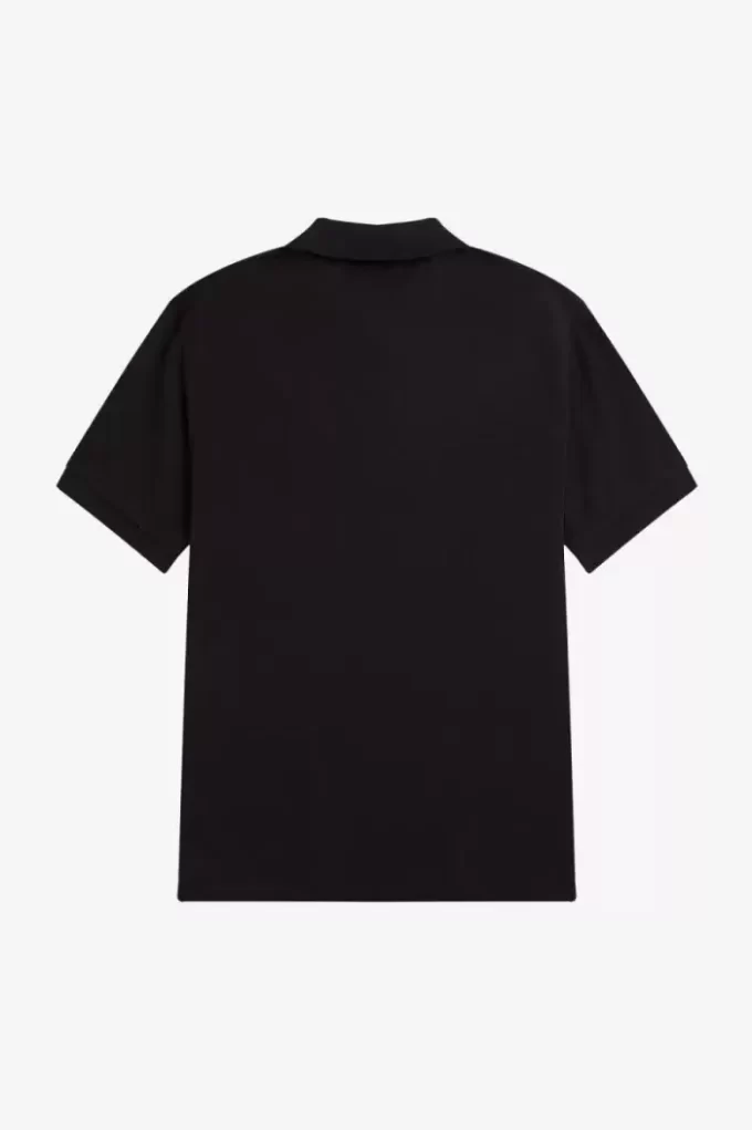 Polo homme à col contrasté