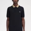 Polo homme à col damier