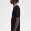Polo homme à col damier