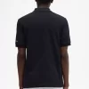 Polo homme à manches imprimées