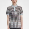 Polo imprimé audacieux pour homme