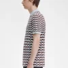 Polo imprimé audacieux pour homme