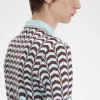 Polo imprimé audacieux pour homme