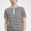 Polo imprimé audacieux pour homme