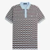 Polo imprimé audacieux pour homme