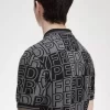 Polo à imprimé graphique pour homme
