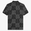 Polo à imprimé graphique pour homme