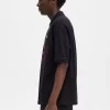 Polo imprimé surdimensionné pour homme