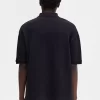 Polo imprimé surdimensionné pour homme