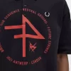 Polo imprimé surdimensionné pour homme