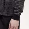 Polo à micro-damier pour homme