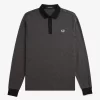 Polo à micro-damier pour homme