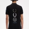 Polo pour homme à imprimé graphique