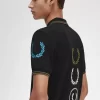 Polo pour homme à imprimé graphique