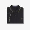 Polo pour homme à imprimé graphique
