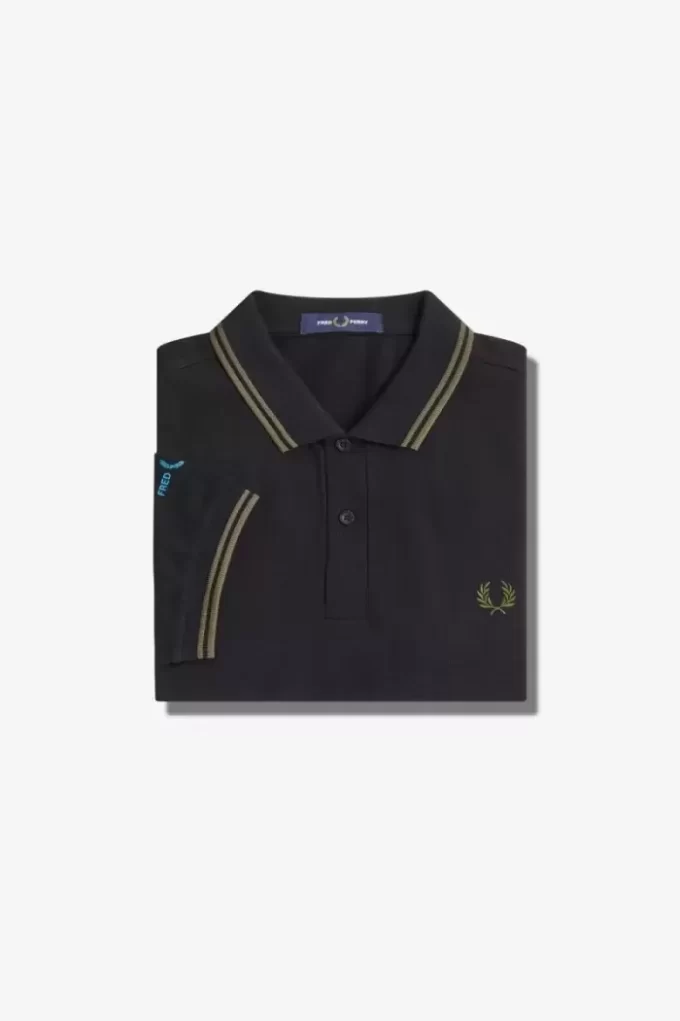 Polo pour homme à imprimé graphique