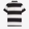 Polo à rayures dégradées pour homme
