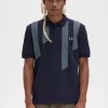 Polo à rayures pour homme