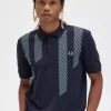Polo à rayures pour homme