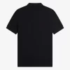 Polo texturé à col zippé pour homme