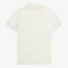 Polo texturé à col zippé pour homme