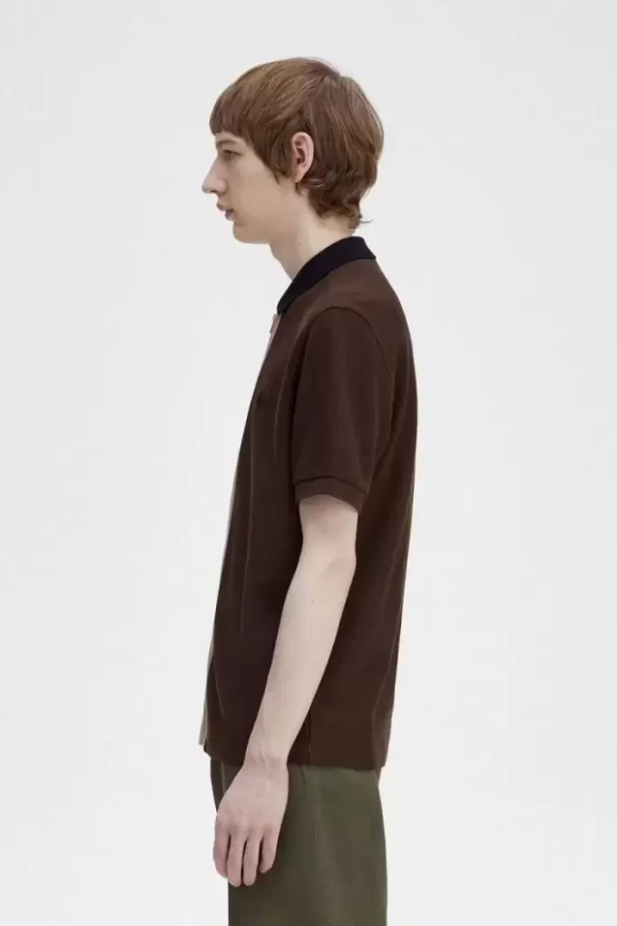 Polo zippé pour homme