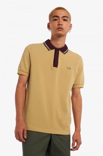 Polos à col tricoté