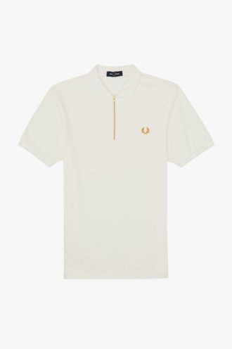 Polos à col zippé