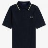 Polos côtelés Fred Perry