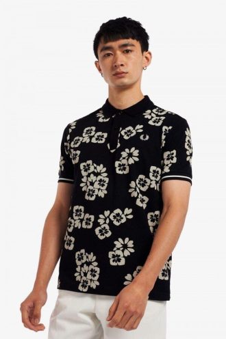 Polos à imprimé floral