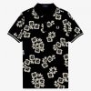 Polos à imprimé floral