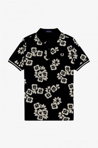 Polos à imprimé floral
