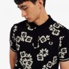 Polos à imprimé floral