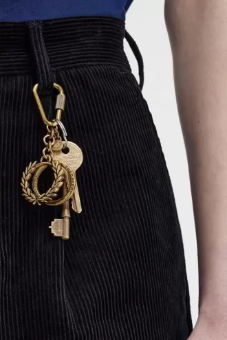 Porte-clés couronne de laurier pour femme