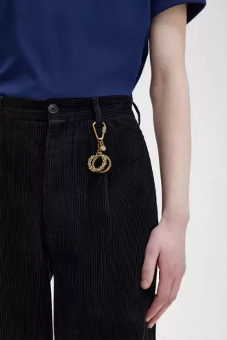 Porte-clés couronne de laurier pour femme