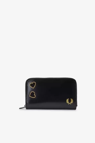 Portefeuille en cuir pour femme