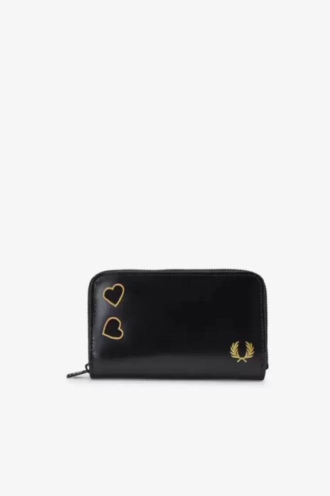 Portefeuille en cuir pour femme