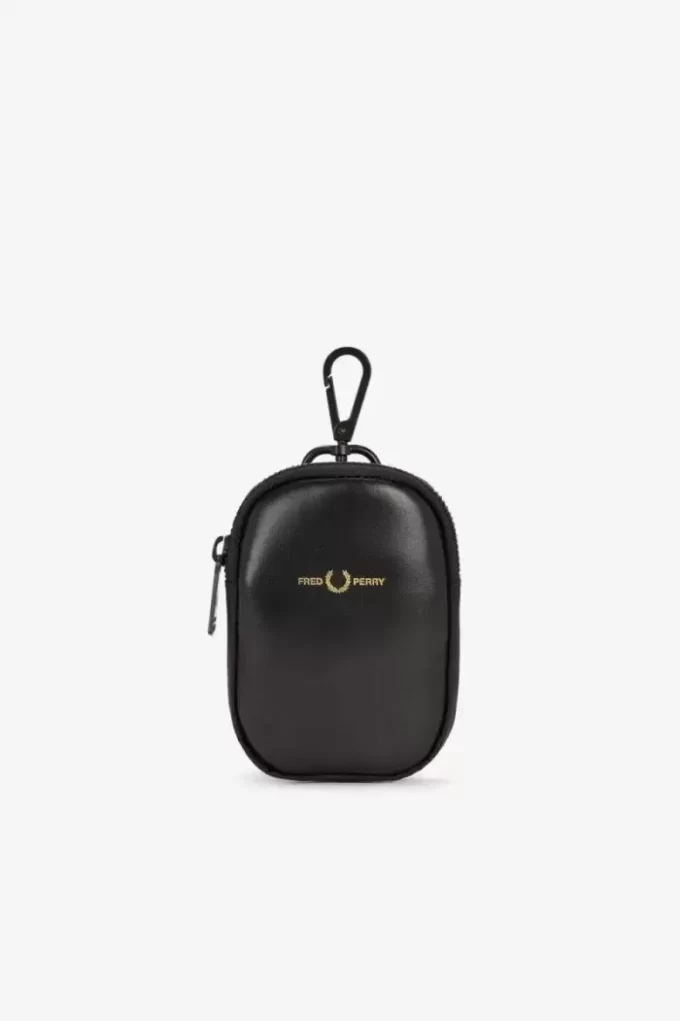Portefeuille pour homme en cuir sergé de nylon